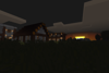 Sun on the Horizon by the Village