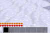 Hotbar with Evil hearts