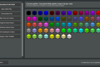 The selector dialog