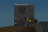 Crafting the stick grid needed for the sieve