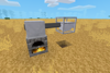 Furnace generator attached to a miner