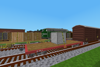 Australian Flat Wagons with various loads and liveries