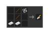 Crafting the tool in “Minetest Game”