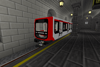 An MPL16 pulls into the station.