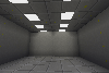 A parking garage with seamlessly integrated mese core blocks embedded into the build