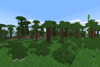 Bushy leaves with cheap mesh type