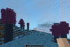 Biosphere generated with a biome from the Ethereal mod.