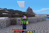Eating Blueberries in Minetest Game