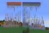 Side-by-side comparison of dripstone with lava & water