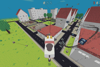 Town boundary