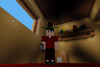 On red player