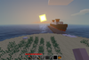 An other image of the ship made with Moving Blocks