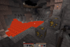 Mining for ores deep underground