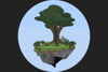 rare giant trees can sometimes be found growing in the islands