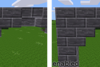 World aligned textures shown on stairs where the feature is disabled by default