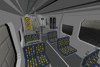 The interior of the LRV P3010.