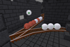 Two trains of eyeballs