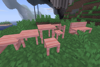 Cherry Wood Furniture in Mineclone