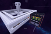 Docked spacehip
