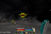 Fighting a mese monster with a bow