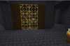 Lockboxes make interesting shelves.