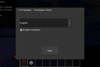 Console for players, so they can activate the mod 