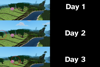 An attempt to show the spawn rate at scale.