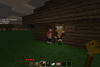villagers going home