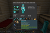 The Armor tab with the Staff of Energy's tooltip