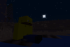 Moon Rising on Sapien Sitting