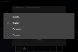 Languages that the player can choose so that the other languages are translated into the one chosen 