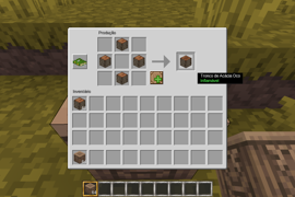 Example of a crafting recipe