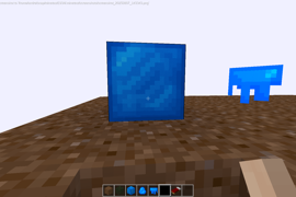 screenshot of beta testing gooeymess mod
