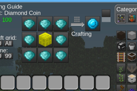 Crafting diamond coin