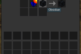 Explosion resistant obsidian crafting 1