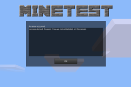 You are not whitelisted :(