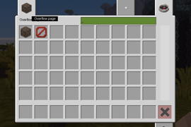 Example of tabs overflowing (new page added).