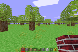 Superflat terrain generation