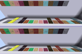 Optional, alternate; "high-vis" pressure plates, & buttons for Mineclonia