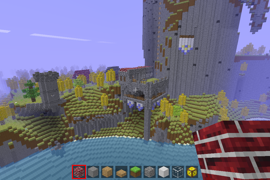 Another view of the small castle