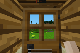 A simple door.