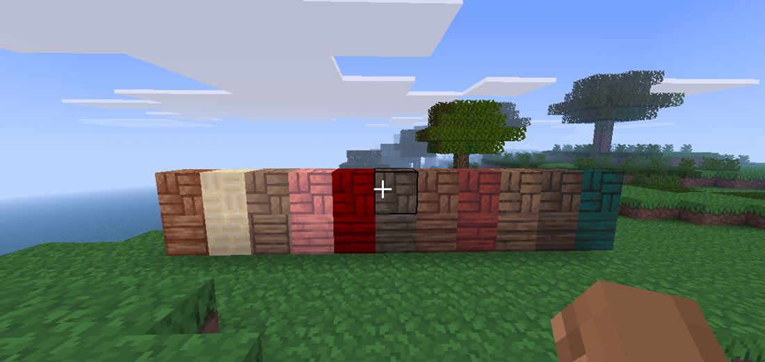 Mosaic Planks for Mineclonia screenshot