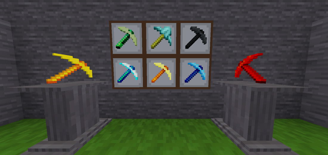 More Pickaxes screenshot