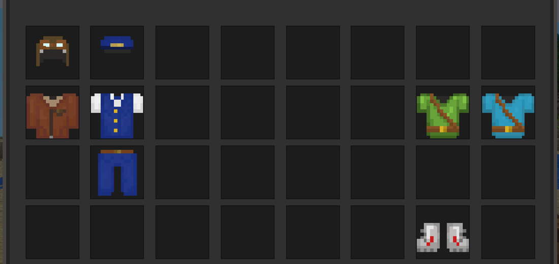 Armor addons screenshot