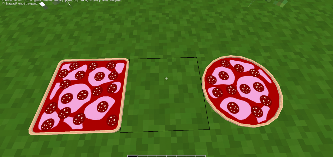 Pizzas and cakes screenshot