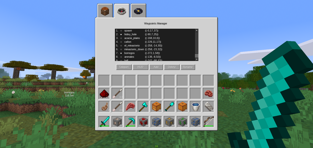 Simple Waypoints screenshot