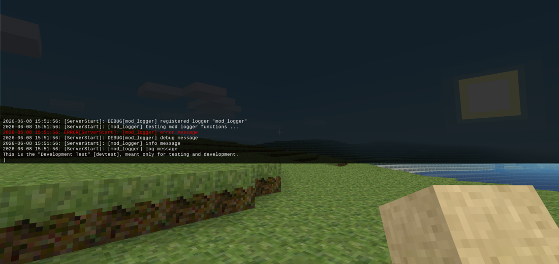 Mod Logger screenshot