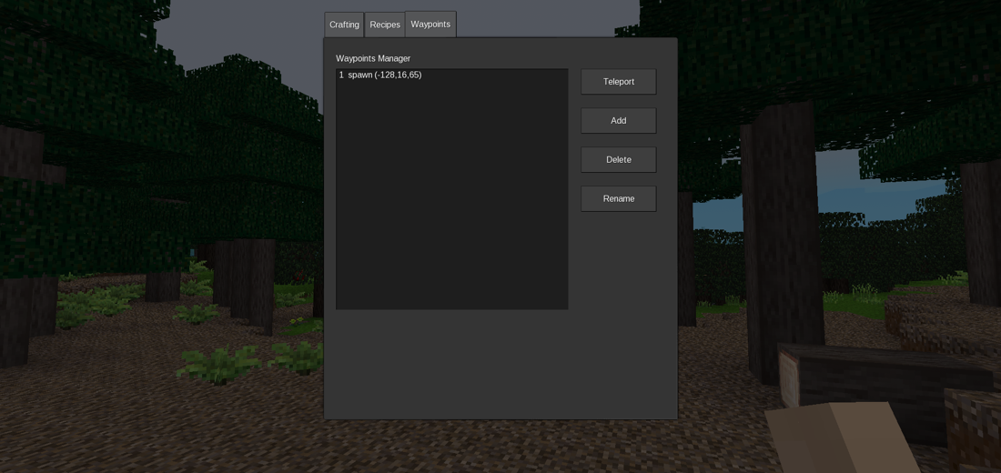 Simple Waypoints screenshot