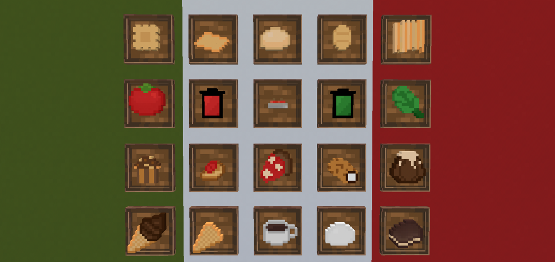 Italian Food For Voxelibre screenshot